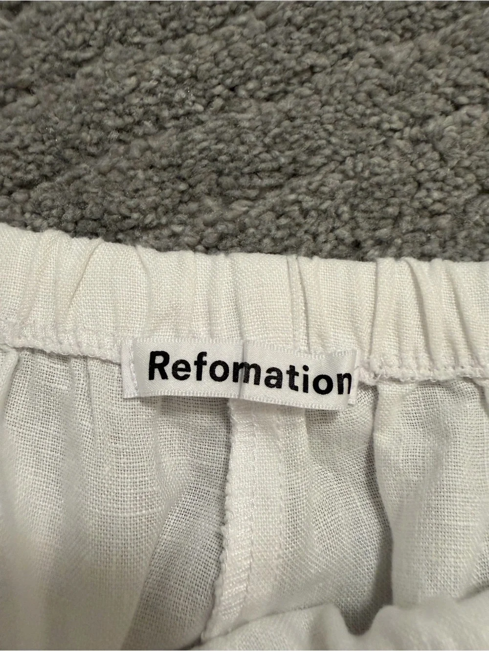 Reformation Linen Pants